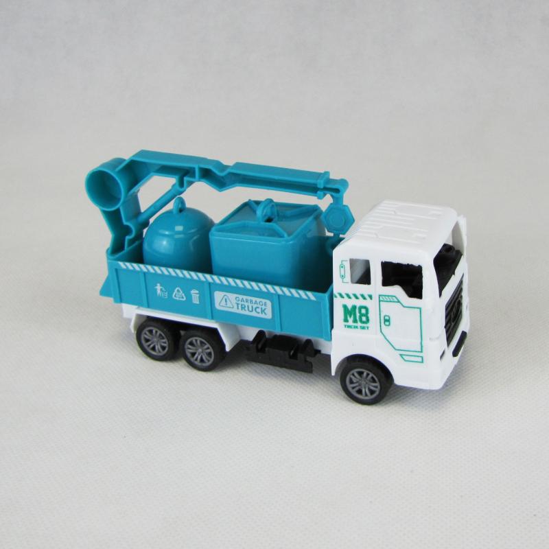 Samochody ciężarowe seria oczyszczanie miasta plastik 12cm