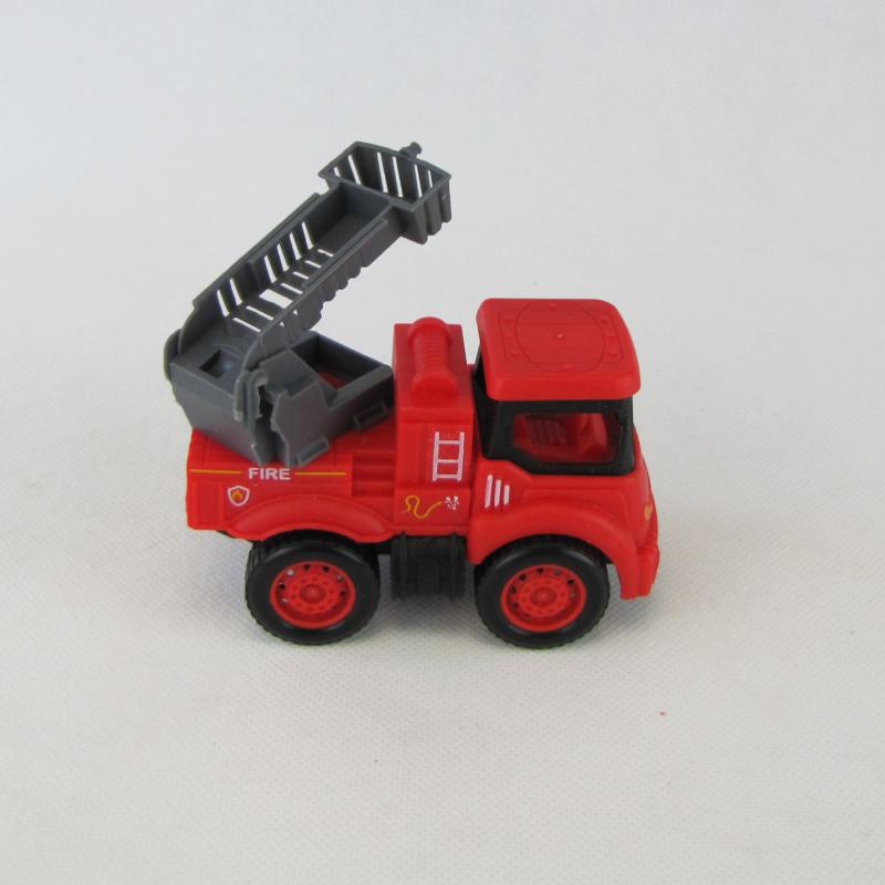 Auta straży pożarnej seria fire truck plastik 10cm