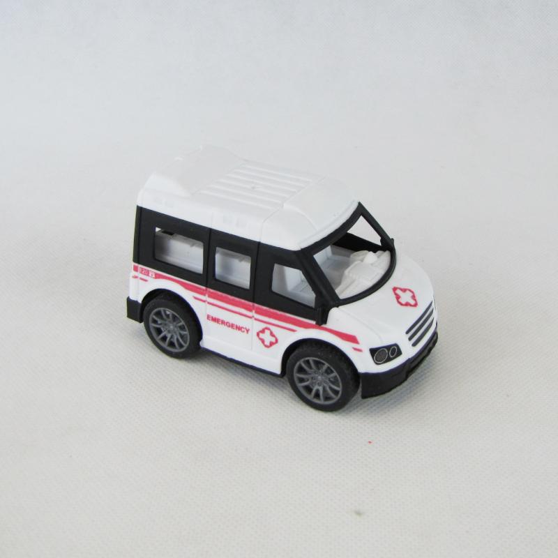 Auta straży pożarnej seria fire truck plastik 10cm