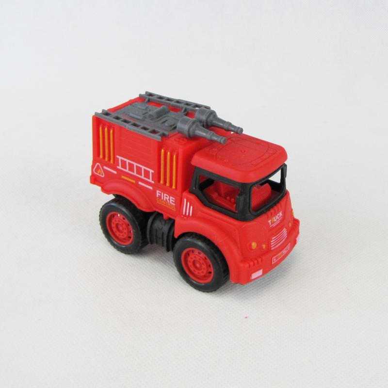 Auta straży pożarnej seria fire truck plastik 10cm