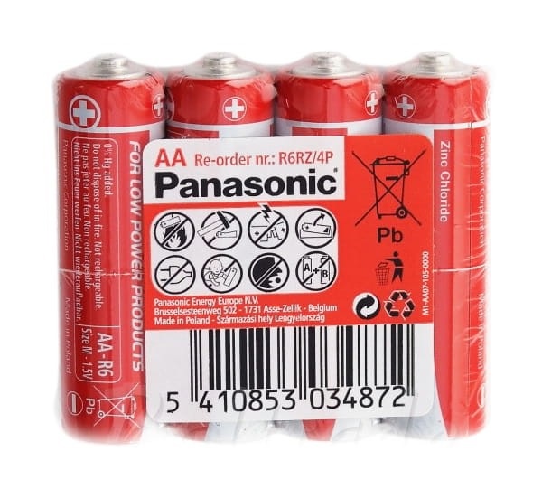 BATERIE R6 X 4 PANASONIC