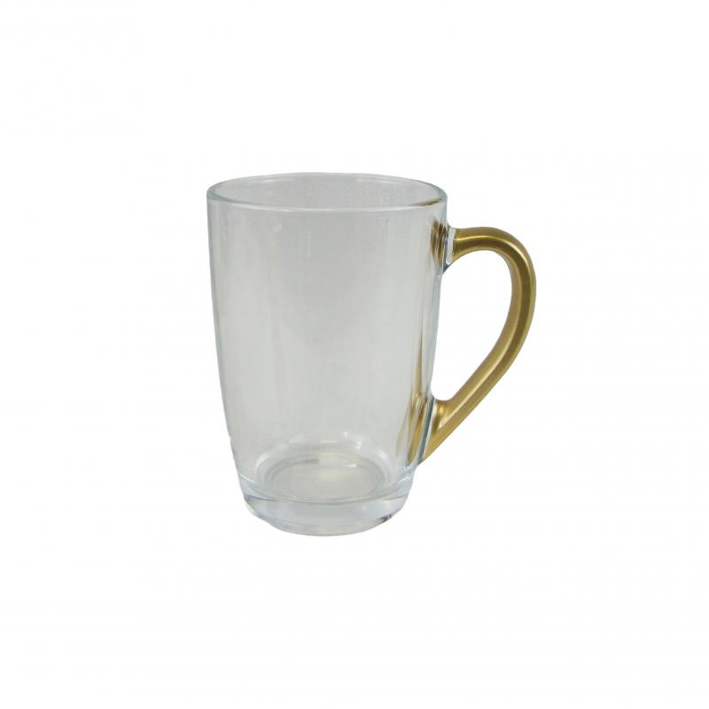 KUBEK 300ML ZŁOTE UCHO