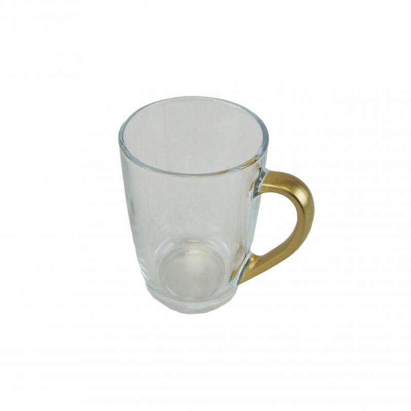 KUBEK 300ML ZŁOTE UCHO