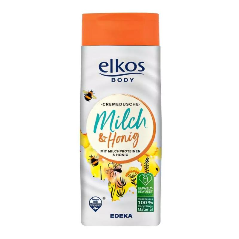 ELKOS ŻEL POD PRYSZNIC 300ML MLEKO I MIÓD