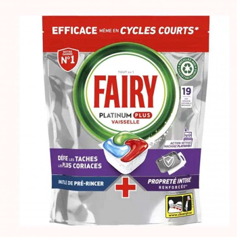 Kapsułki do zmywarki FAIRY PLATINUM PLUS 19 szt.