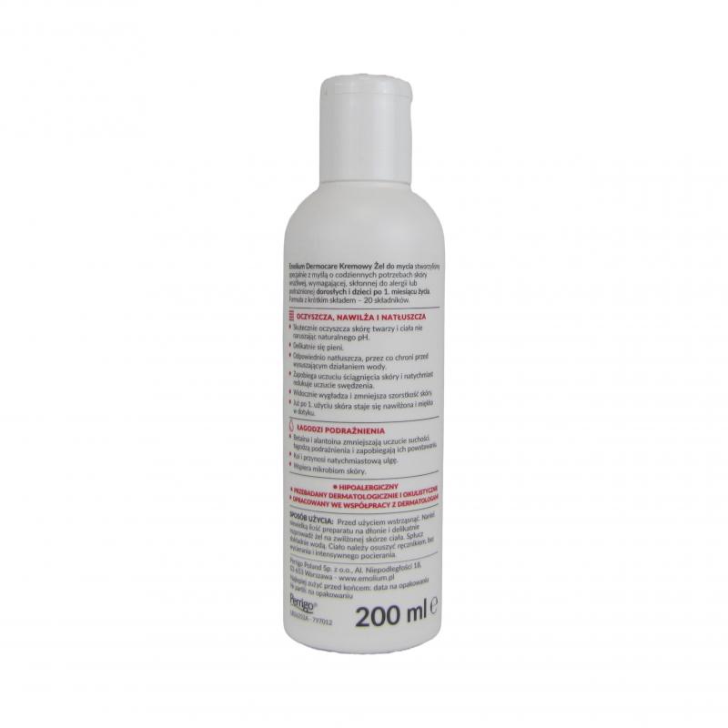 Emolium Dermocare Kremowy Żel do mycia 200ml