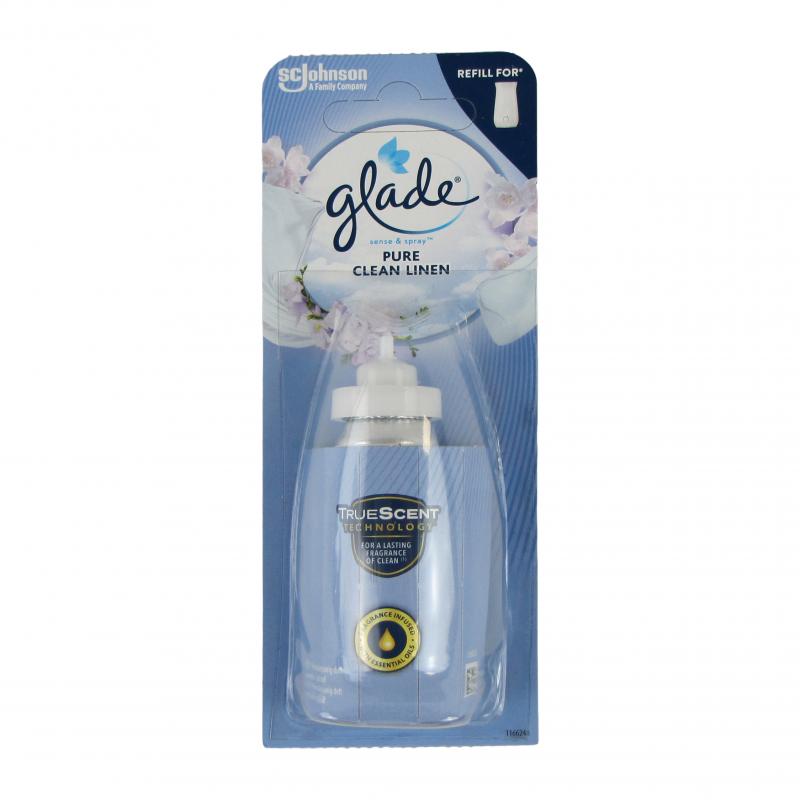 Glade zapas do odświeżacza Sense & Spray 18ml <br>PURE CLEAN LINEN