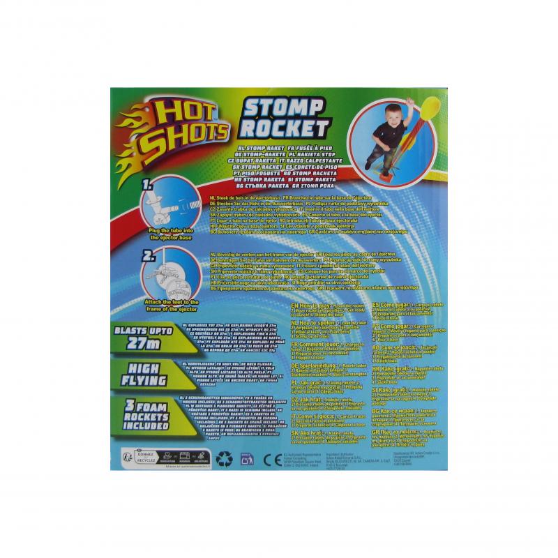 Stomp Rocket - powietrzna wyrzutnia piankowych rakiet