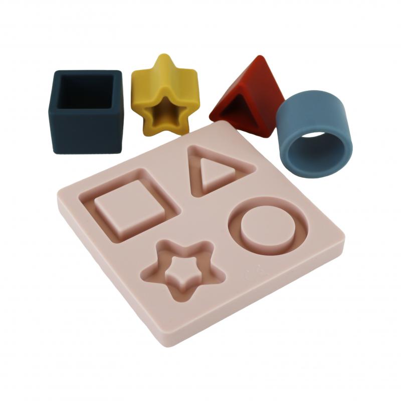 Układanka silikonowa KSZTAŁTY <br>Petit Monkey - Shape Puzzle Star